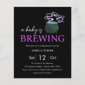 ベビーは醸造だ |ハロウィーンのベビーシャワー (正面)