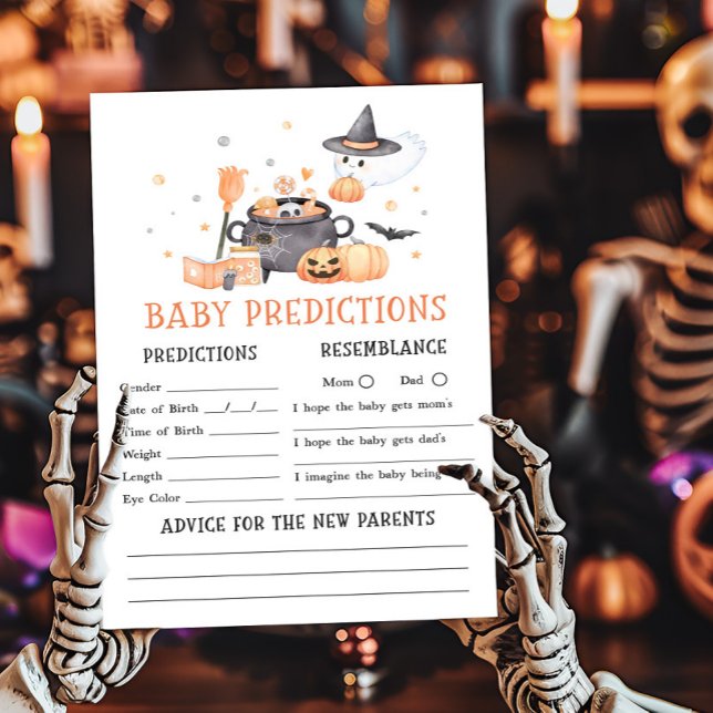 ベビーは醸造オレンジのベビー予測ゲーム (Baby is Brewing Baby Shower Baby Predictions Game)