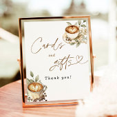 ベビーは醸造カードとギフトサイン、コーヒーベビー ポスター