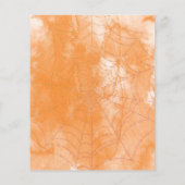 ベビーは醸造バジェットのハロウィーン赤ちゃんシャワー (裏面)