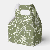 ベビーは醸造フラワーバラ茶ベビーシャワー フェイバーボックス (裏面サイド)