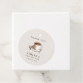 ベビーは醸造ベビーシャワーありがとうギフトラベル フェイバータグ (インサイチュ)