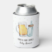 ベビーは醸造ベビーシャワー応援ビールボトル缶 缶クーラー (缶正面)
