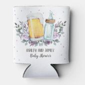 ベビーは醸造ベビーシャワー応援ビールボトル 缶クーラー (正面)