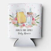 ベビーは醸造ベビーシャワー応援ビールボトル 缶クーラー (正面)