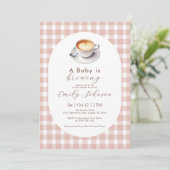 ベビーは醸造ベビーシャワー招待状 サンキューカード (スタンド正面)