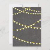 ベビーは醸造ベビーシャワー招待状 招待状 (裏面)