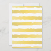 ベビーは醸造ベビーシャワー招待状 招待状 (裏面)