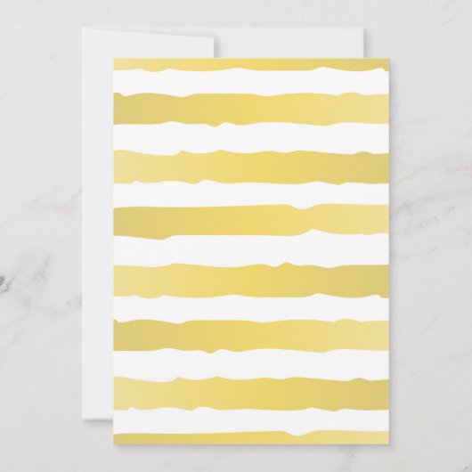 ベビーは醸造ベビーシャワー招待状 招待状 (裏面)