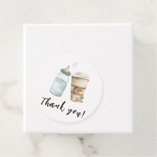 ベビーは醸造ボトルコーヒーありがとう フェイバータグ (インサイチュ)