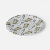 ベビーは醸造ボトル&ビール紙プレート ペーパープレート (アングル)