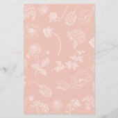 ベビーは醸造ヴィンテージピンクフローラベビービンゴ チラシ (裏面)