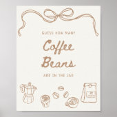 ベビーは醸造手描き推測いくつ ポスター (正面)