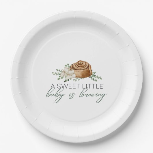 ベビーは醸造業 ペーパープレート (正面)