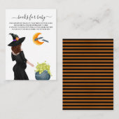 ベビーは醸造水色の魔女の本ベビー エンクロージャーカード (正面/裏面)