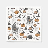 ベビーは醸造白ビクトリアンベビー スタンダードカクテルナプキン (正面)