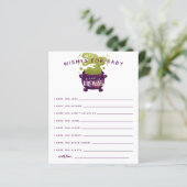 ベビーは醸造秋シャワーウィッシュベビーカード (スタンド正面)