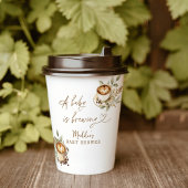ベビーは醸造紙カップ | コーヒー赤ちゃんシャワー 紙コップ