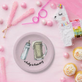 ベビーは醸造紙プレート ペーパープレート (パーティー)