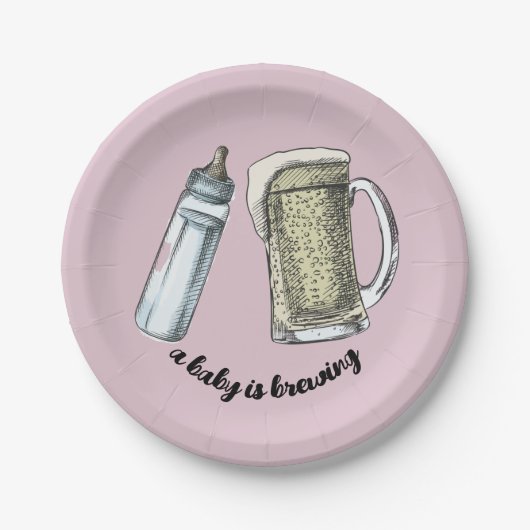 ベビーは醸造紙プレート ペーパープレート (正面)