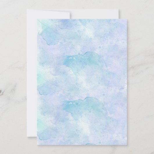 ベビーは醸造茶パーティーベビーシャワー招待状 招待状 (裏面)