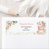 ベビーは醸造茶パーティー住所 シール (インサイチュ)