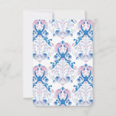 ベビーは醸造茶パーティー赤ちゃんシャワー サンキューカード (裏面)