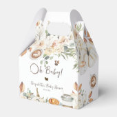 ベビーは醸造 秋のコーヒー赤ちゃんシャワー フェイバーボックス (正面サイド)