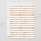 ベビーは醸造 秋のコーヒー赤ちゃんシャワー 招待状 (裏面)