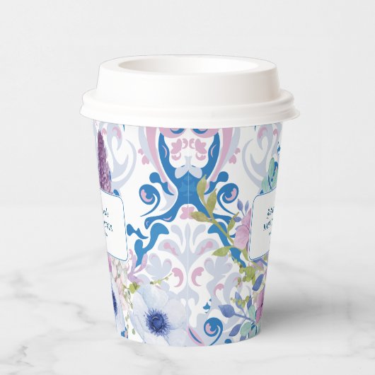 ベビーは、紅茶パーティーフローラベビーシャワーを醸造している 紙コップ (右)