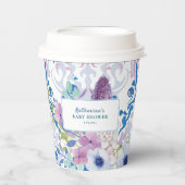 ベビーは、紅茶パーティーフローラベビーシャワーを醸造している 紙コップ (正面)