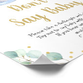 ベビーは、緑を醸造しているベビーゲームを言わない ポスター (角)