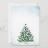 ベビーはChinoiserie紅茶のパーティー赤ちゃんシャワーを醸造している 招待状 (裏面)