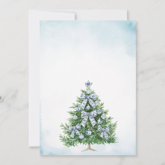 ベビーはChinoiserie紅茶のパーティー赤ちゃんシャワーを醸造している 招待状 (裏面)