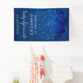 ベビーふりかけクラシックブルー |ダークシャワーへようこそ 横断幕 (インサイチュ)