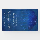 ベビーふりかけクラシックブルー |ダークシャワーへようこそ 横断幕 (横)