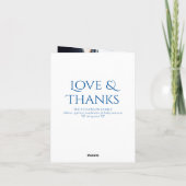 ベビーふりかけクラシックブルー | Moodyシャワー写真 サンキューカード (裏面)