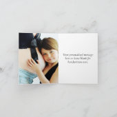 ベビーふりかけクラシックブルー | Moodyシャワー写真 サンキューカード (内部)