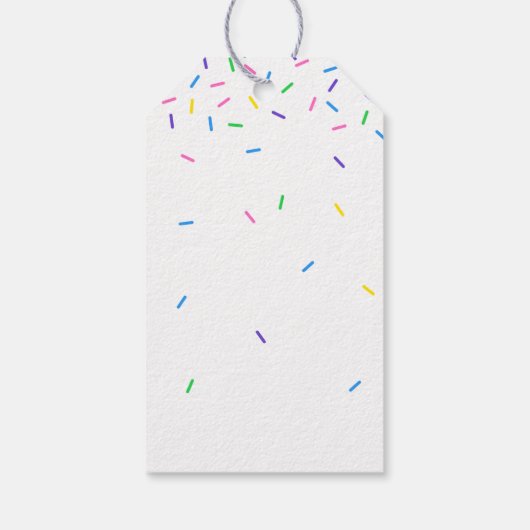 ベビーふりかけメッセージカードまき有難う ギフトタグ (裏面)