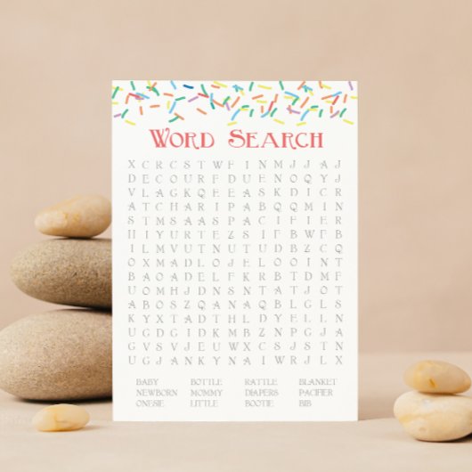 ベビーふりかけ2-in-1ゲーム – Word Search & Animals 招待状