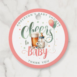 ベビーへのCOED応援は醸造ビールボトルセージ フェイバータグ