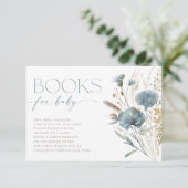 ベビーほこりっぽい青いボホの花のための本 エンクロージャーカード (スタンド正面)
