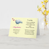 ベビーまたは子供の記憶カード カード (黄色い花)