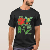 ベビーもしお前を仲間のキスと比べるのは俺だ Tシャツ (正面)