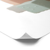 ベビーよくはしゃぐ恐竜キャンバス – キッズルーム ポスター (角)