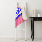 ベビーよくはしゃぐ、冬の外は寒いデザイン シェルパブランケット (インサイチュ)