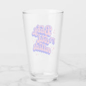 ベビーよくはしゃぐ、冬の外は寒いデザイン タンブラーグラス (裏面)