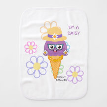 ベビーよだれかけ EM A DAISY Creamy Dreamies