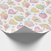 ベビーをテーマにした包装紙 ラッピングペーパー (角)