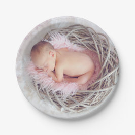 ベビーをテーマにした紙プレート ペーパープレート